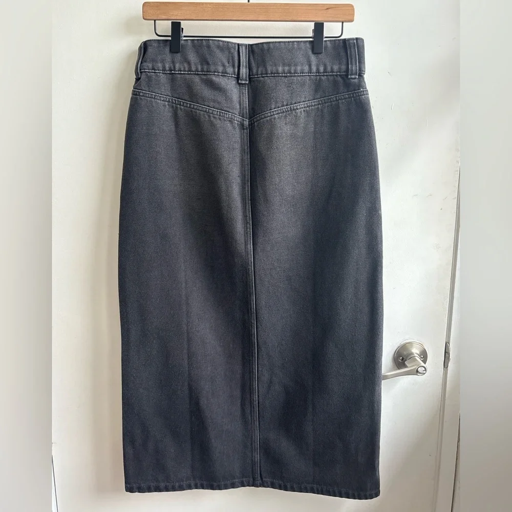 We the Free NEW WITHOUT TAGS Madison Midi Jean Skirt 27 boho minimalist‎ layered